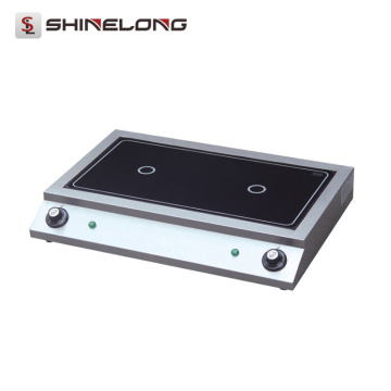 Cocina de inducción comercial eléctrica de sobremesa de la venta caliente 2017 de ShineLong